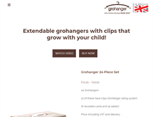 Tablet Screenshot of grohanger.com